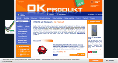 Desktop Screenshot of ok-produkt.cz